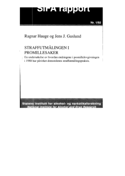 SIFA-rapport 1.92