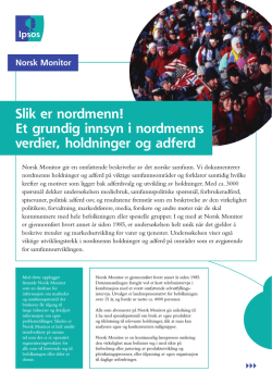 Norsk Monitor