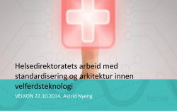 Astrid Nyeng Helsedirektoratet