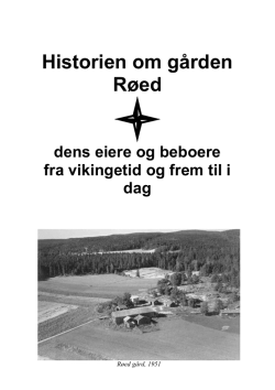 historien til Røed Gård