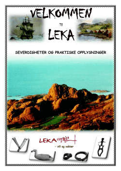 øya Leka på Namdalskysten.