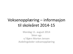 VO skolestart 2014-15 Presentasjon.pdf