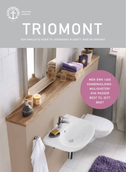 Triomont - Gustavsberg.com