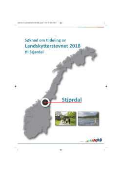 Søknad om Landsskytterstevnet 2018