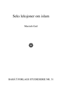 Seks leksjoner om islam