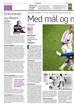Anmeldelse fra Dagbladet. 14. Juni