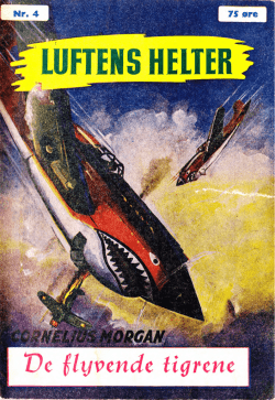"Luftens helter" magasinet - August 1955