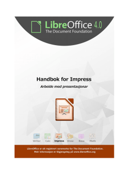 LibreOffice 4.0 Impress Guide