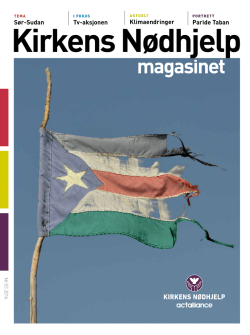 Last ned Kirkens Nødhjelp-magasinet 3, 2014 som PDF