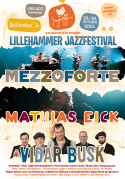 Dolajazzavisa 2014 - Lillehammer Jazzfestival