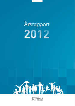 Årsrapport BKM Stavanger 2012