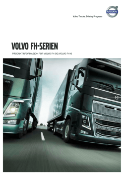 Volvo FH, Produktveiledning