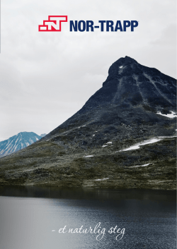 - et naturlig steg - Nor