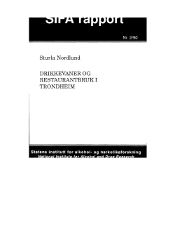 SIFA-rapport 2.90