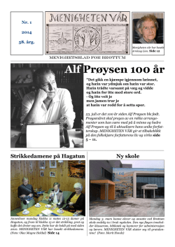 Alf Prøysen 100 år - Ringsaker kirkelige fellesråd