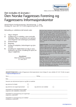 Den Norske Fagpresses Forening og Fagpressens Informasjonskontor