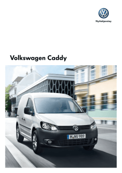 Last ned her (PDF; 7,2MB) - Volkswagen Nyttekjøretøy