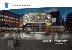 Rapport - Torvet i Trondheim