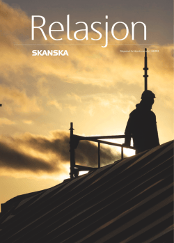 Magasinet for Skanska