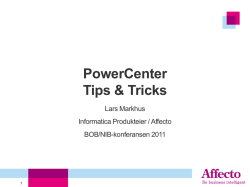 +tricks.pdf;PowerCenter Tips & Tricks