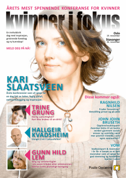 Kari SlaatSveen - Positiv Opplæring