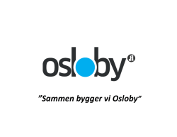 Sammen bygger vi Osloby”