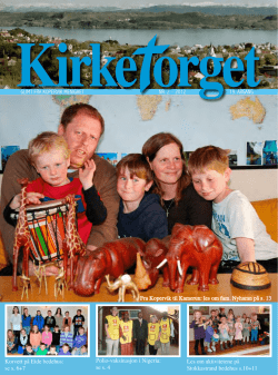 GLIMT FRA KOPERVIK MENIGHET NR. 2 – 2012 19. ÅRGANG