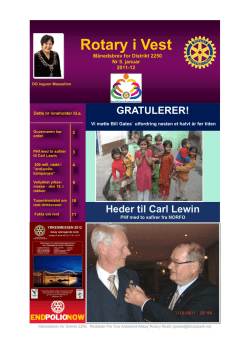 Rotary i Vest nr. januar 2012.pub