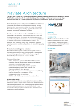 Naviate Architecture - Cad-Q