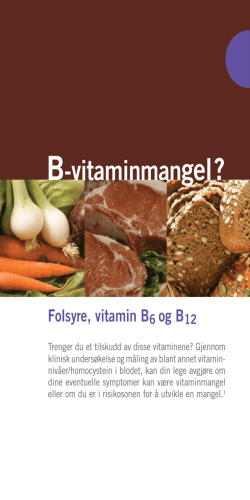 B-vitaminmangel?