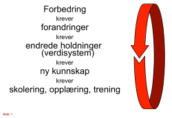 120522, Kursopplegg - Consensus Training AS og Tore Aalberg