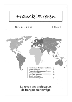 nr. 2 - 2010 - Fransklæreren