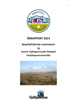 Årsrapport Børgefjell 2014.pdf - Blogg