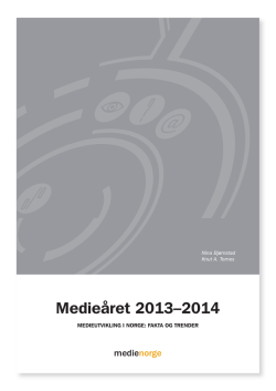Medieåret 2013–2014 - Medienorge