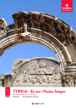 TYRKIA - En tur i Paulus fotspor