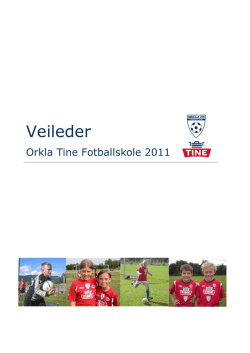 Veileder Orkla Tine Fotballskole 2011