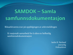 SAMDOK-programmet