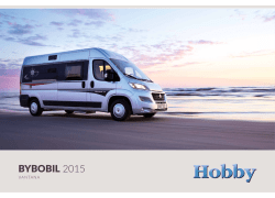 BYBOBIL 2015 - Hobby Caravan
