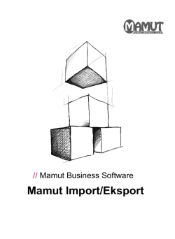 Mamut Import/Export