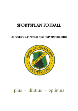 SPORTSPLAN FOTBALL