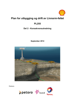 Konsekvensutredning for utbygging og drift av PL255 Linnorm