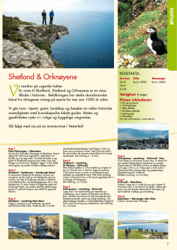 Shetland & Orknøyene