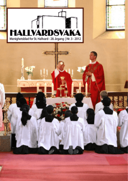 HALLVARDSVAKA Nr. 3/2012 - St. Hallvard