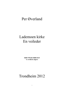 Per Øverland - Lademoen Historielag