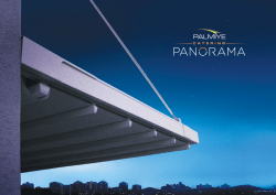 Panorama - Palmiye Markiser