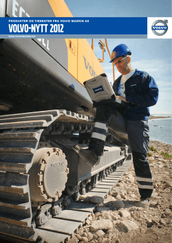 VolvoNytt 2012 - Volvo Construction Equipment