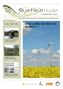 Energi og Miljø: Nytt tilbud ved Skjetlein! Side 2