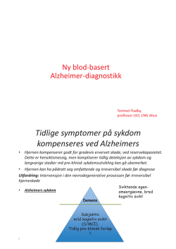 Alzheimers sykdom