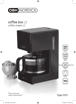 coffee box //