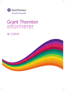 Grant Thornton informerer 2/2014